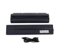 HUSHUI Imprimante Portable A4, Imprimante Bluetooth Thermique sans Fil avec Application pour la Réception D'étiquette de Photo Notes D'étude à Domicile (Bleu foncé)