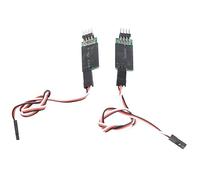 HUSHUI Interrupteur D'éclairage à Troisième Canal pour Voiture RC, Accessoire Durable pour une Expérience de Jeu Améliorée, 2 Pièces en Plastique