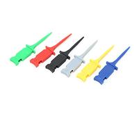 HUSHUI Jeu de Crochets de Test, 6 Pièces, Clips de Test électroniques PA Durables pour les Tests IC et la Réparation de Téléphones Portables
