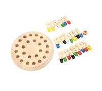 HUSHUI Jeu D'échecs en Bois pour Enfants de Plus de 3 Ans, Bâton de Mémoire, Cultiver la Concentration, Jeu de Logique éducatif