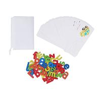 HUSHUI Jouet d'apprentissage pour Voir et épeler, à Partir de 3 Ans, Puzzle éducatif et Jeu D'orthographe pour Enfants, Peinture à l'eau Vive, Carton Souple