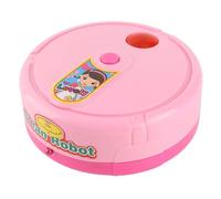 HUSHUI Jouet de Balayeuse de Robot de Simulation pour Enfants, Mini Robot de Nettoyage éducatif électrique, Conception Amusante et Sûre, Rose, 1 unité