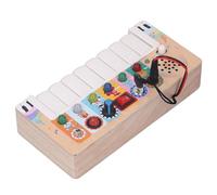 HUSHUI Jouet de Planche de Commutation de Lumière LED pour Jeu de Développement avec des Couleurs Douces pour Les Tout-Petits de Plus de 36 Mois en Tilleul