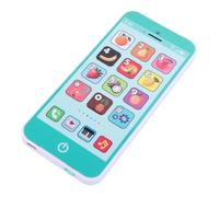 HUSHUI Jouet de Téléphone pour Enfants, Téléphone Portable éducatif simulé à écran Tactile avec Musique et Effets Sonores, pour L'éducation Précoce et L'expression du Langage, Matière