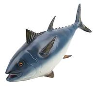 HUSHUI Jouet éducatif Modèle de Poisson Réaliste pour Enfants, pour Le Jeu de Bain et la Narration D'histoires en Vinyle 17,7 X 5,5 X,9 Pouces (Gros Thon)