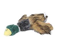 HUSHUI Jouet en Peluche Canard pour Chiens et Chats - Jolie Poupée Interactive Sonore en Peluche, 21 X 20 X 4 Cm, Parfaite pour Réduire la Solitude des Animaux de Compagnie