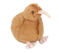 HUSHUI Jouet en Peluche Kiwi, Jouet Animal Moelleux Réaliste avec Visage Mignon et Cheveux Lisses, pour Les Enfants des Tout-Petits d'anniversaire Décoration de Maison (Brun)