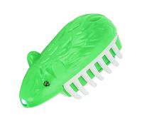 HUSHUI Jouet Souris pour Chat avec Lumière LED, Divertissement Interactif Amusant pour Animaux de Compagnie, en Plastique, 4.5cm (Verte)