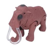 HUSHUI Jouets Animaux à Marche électriques, Caractéristiques Sonores et Lumineuses Interactives pour Enfants, Temps de Jeu éducatif, Matériau ABS, 2 Unités (NY009-B)