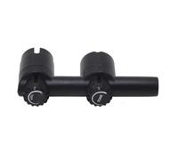 HUSHUI Kazoo Pickup Double Trous, Système Audio Professionnel et Dynamique pour Performances Live, Installation Plug and Play Facile, Plastique, 1 Unité