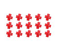 HUSHUI Kit D'abreuvement de Mamelon de Volaille 15 Ensembles de Mamelons D'abreuvoir de Poulet Automatiques étanches pour Poussins Cailles et Poules Plastique Acier Inoxydable 304
