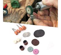 HUSHUI Kit D'accessoires pour Meuleuse électrique, 75 Pièces, Outils de Polissage Durables pour les Amateurs de Bricolage et les Professionnels avec Diverses Fonctions