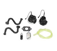 HUSHUI Kit D'accessoires pour Tronçonneuse, Kit de Filtre de Tuyau de Remplacement de Capuchon avec Matériau ABS, Installation Facile, Fabrication Professionnelle, adapté pour MS261