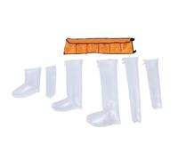 HUSHUI Kit D'attelle Gonflable, Support de Fixation Osseuse D'urgence avec Inflation Réglable pour la Pénétration des Rayons X, pour le Camping en Plein Air et les Urgences Domestiques