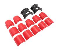 HUSHUI Kit de Pilote de Sceau de Fourche de Moto, Outil Professionnel avec 6 Tailles D'adaptateur 35 36 40 41 42 43 45 46 47 48 49 50 Mm, pour L'installation de Joints Avant à L'envers