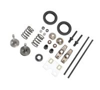 HUSHUI Kit de Tige de Poussée de Valve, Amélioration des Performances du Moteur en Métal pour GX340 GX390, avec Matériau Résistant à l'usure pour Générateurs