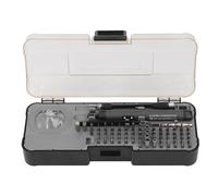 HUSHUI Kit de Tournevis électrique Rechargeable sans Fil 88 en 1 110 Tr/min pour Appareils électroniques et PC