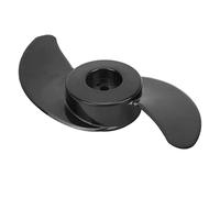 HUSHUI Kit D'hélice à 2 Pales, Pièces de Moteur de Pêche à la Traîne électrique avec Goupille D'hélice pour Moteurs Hors-Bord 50lb 60lb 68lb 88lb 12V 24V