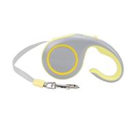 HUSHUI Laisse Rétractable pour Chien, Réglable 5m, Poignée Confortable, Conception Fluorescente Durable pour Les Promenades en Soirée, Propriétaire de Chien