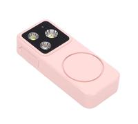 HUSHUI Lampe de Poche LED Porte-clés Rechargeable, Batterie 500 MAh, Lumière Longue Durée avec Pince Arrière, pour le Camping, la Randonnée, la Promenade du Chien, L'urgence Nocturne