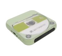 HUSHUI Lecteur CD Portable, Lecteur CD MP3 5.3 avec Batterie Intégrée de 2000 MAh USB C à Charge Rapide, pour L'apprentissage des Langues en Voyage à Domicile et en Voiture