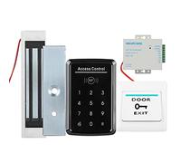 HUSHUI Lecteur de Carte 125KHz, Système de Contrôle D'accès à Clavier Tactile avec capacité de 1000 Utilisateurs pour la sécurité du Bureau à Domicile