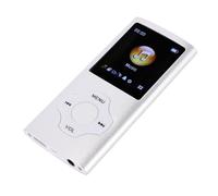 HUSHUI Lecteur MP3 Bluetooth 5.3, Lecteur de Musique Portable avec écran LCD de 1,8 Pouces pour Le Sport et Les Voyages, Stockage de 64 Go (Gris argenté)
