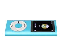HUSHUI Lecteur MP3, Lecteur de Musique Portable avec qualité Sonore sans Perte, écran LCD de 1,8 Pouces, Prend en Charge MP3 WMA FLAC Ape, avec Fonction de Liste de Lecture, pour (Bleue)
