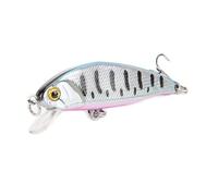 HUSHUI Leurres de Pêche Appâts Mini Appâts de Plongée Profonde pour Eau Douce avec Yeux 3D 5 Cm ABS Durable (3#Couleur)