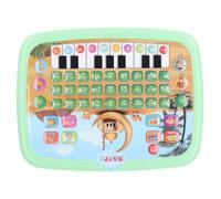 HUSHUI Livre électronique d'apprentissage Arabe, Jouet éducatif Interactif avec 28 Lettres et 10 Numéros, pour Que Les Enfants Apprennent la Langue Arabe (Vert)