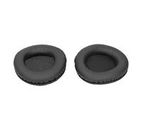 HUSHUI Lot de 2 Coussinets d'oreille Universels de 100 Mm en Mousse à Mémoire de Forme Souple de Remplacement pour écouteurs et Casques Adaptés aux Longues Sessions D'écoute Cuir Artificiel Durable