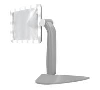 HUSHUI Loupe, 48 LED Cold Fild Light 2,5x Magnifique avec une Rotation de 180 Degrés et un éclairage Réglable, pour la Lecture des Journaux de Journaux, les Petites Impressions Cartes