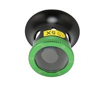 HUSHUI Loupe à œil grossissement 5x alliage d'aluminium verre saphir résistant à l'usure Loupe pour bijoux montre antique