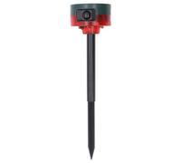 HUSHUI Lumière D'alarme Solaire Extérieure, Sirène 129db avec 3 Détecteurs de Mouvement et 6 Lumières LED, IP55 pour Maison, Cour, Villa, Usine, Ferme