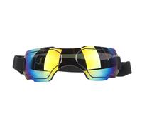 HUSHUI Lunettes de Soleil pour Chien, élégantes, Protection UV, pour Chiens de Taille Moyenne et Grande, Marche en Plein Air, Confort, Ajustement, Paquet de 1 (Rouge)