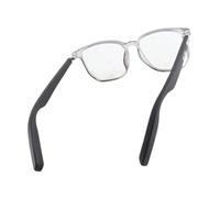 HUSHUI Lunettes Sonores Intelligentes Bluetooth 5.3, Haut-Parleur à Oreille Ouverte étanche pour Les Activités de Plein Air, Noires