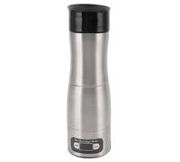 HUSHUI Machine à café électrique Portable, Facile à Nettoyer, Conception Compacte pour les Amateurs de café en Voyage en Voiture, en Acier Inoxydable 304, 150ml