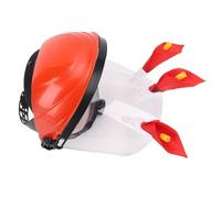 HUSHUI Mangeoire Portable, Mangeoire à Oiseaux en Plastique Légère de Style Casque avec Vision Claire pour L'observation des Oiseaux en Plein Air