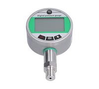 HUSHUI Manomètre Hydraulique Numérique, Conception Précise en Acier Inoxydable, évite les Dommages par Surpression pour les Applications Industrielles, 1,6 MPa, 100 Mm