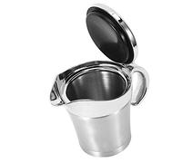 HUSHUI Marmite Multifonctionnelle en Acier Inoxydable avec Conception à Double Couche pour les Cuisines à Domicile ou les Tables à Manger 12,7 X 13,2 Cm