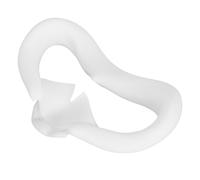 HUSHUI Masque pour Les Yeux en Silicone pour Meta 3, Confortable, Résistant à la Transpiration, Blocage de la Lumière, Coussin Facial de Remplacement pour Les Jeux (Blanche)