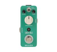 HUSHUI Micro Pédale Overdrive, Coque Métallique Compacte et Durable avec Effet de tonalité Chaude et Chaude pour Accessoires de Guitare électrique