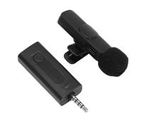 HUSHUI Microphone Lavalier à Revers sans Fil, avec Appairage Automatique, Réduction du Bruit, pour Les Interviews, la Diffusion sur Le Web, la Prise de Vue Vidéo