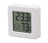 HUSHUI Mini Hygromètre Thermomètre Haute Précision Compact Portable Jauge de Température et d'humidité pour le Bureau à Domicile 1 Paquet