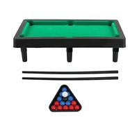 HUSHUI Mini Pool Table Interactive Simulation Miniature Billard Pool Game Set pour Ornement de Décoration de Bureau