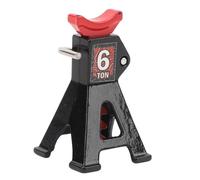 HUSHUI Mini Support de Cric en Alliage D'aluminium, Support de Simulation RC pour Voitures à Chenilles SCX24 1/24 1/18, Durable et Robuste (Noire)