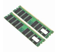 HUSHUI Module de Mémoire DDR266 1 Go, Assurance qualité pour Ordinateurs de Bureau, Compatible, 2 Pièces