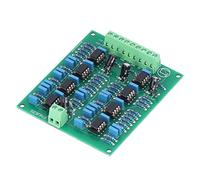 HUSHUI Module de Préampli NE5532, Sortie de Basse, Aigus et Médiums Réglables pour Les Amateurs D'audio, Compact 98x84x20mm