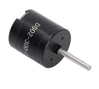 HUSHUI Moteur sans Balais à Arbre Long, étanche IPX8, Dissipation Thermique pour Propulseurs Sous-marins, Alliage D'aluminium Noir, 1 unité
