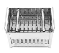 HUSHUI Moule à Crème Glacée en Acier Inoxydable, 40 Pièces, Machine à Glace Réutilisable et Durable pour le Plaisir en Famille, 365x240x280mm